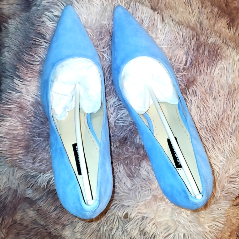 Blue Nine west heels 10.5